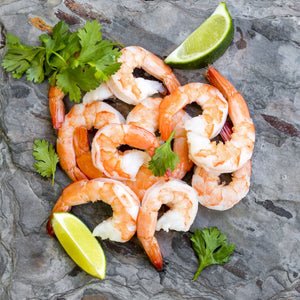 
                  
                    Load image into Gallery viewer, 25 Pounds -Fresh Harvested Large Peeled and Deveined Sun Shrimp - 50 Tray Pack P&amp;amp;D Shrimp Sun Shrimp 
                  
                