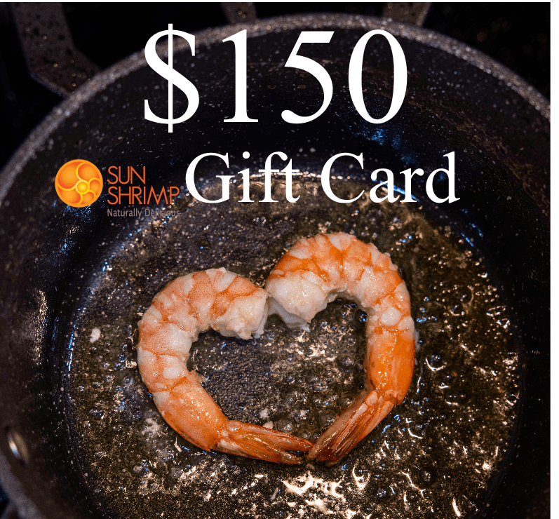 
                  
                    Load image into Gallery viewer, Sun Shrimp Holiday Gift Card Gift Cards Sun Shrimp $150.00 
                  
                