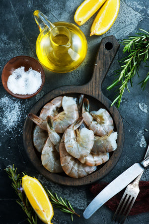 
                  
                    Load image into Gallery viewer, Fresh Harvested Jumbo Sun Shrimp Tails 5 lbs.
                  
                