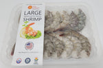 10 Pounds -Fresh Harvested Large Peeled and Deveined Sun Shrimp - 20 Tray Pack P&D Shrimp Sun Shrimp 