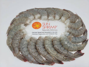 
                  
                    Load image into Gallery viewer, 5 Pounds of Freshly Harvested Jumbo Sun Shrimp Tails - 5# Bulk Bag Sun Shrimp 
                  
                