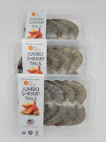 Freshly Harvested Jumbo Sun Shrimp Tails - Family 10 Pack! - Free Shipping Shrimp Tails Sun Shrimp 