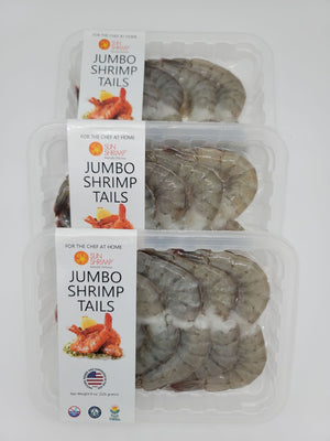 
                  
                    Load image into Gallery viewer, Freshly Harvested Jumbo Sun Shrimp Tails - Family 10 Pack! - Free Shipping Shrimp Tails Sun Shrimp 
                  
                